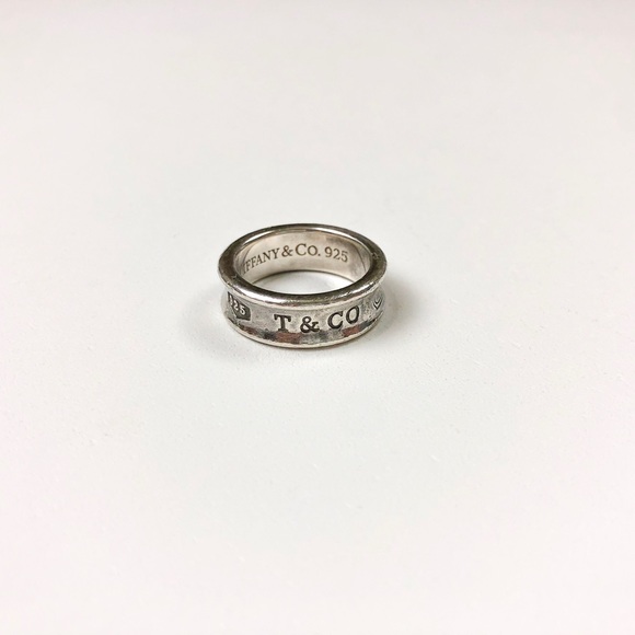 Tiffany & Co. Jewelry - Tiffany & Co. 1837 Sterling Silver 925 Ring Size 7